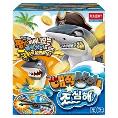 아카데미과학 해적상어를 조심해 보드게임 S25021, 1개, 혼합색상