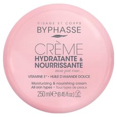 BYPHASSE 保濕修護嫩膚霜 臉身體適用, 250ml, 1個