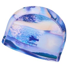renoma 成人光澤彈性泳帽 RO-RC2F302, 1個, 紫色
