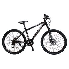클릭 프라임26D MTB 스틸 디스크 브레이크 14kg 방문설치, 블랙그레이, 170cm, 1개