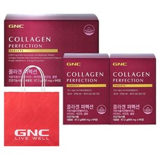 GNC 콜라겐 퍼펙션 84p x 2개 선물세트 + 쇼핑백, 1세트