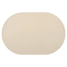 zozo 純色皮革餐墊 DN73-1, 1個, 奶茶色, 30 x 45cm