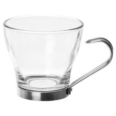 EXCELSA 玻璃濃縮咖啡杯 110ml, 1個, 透明色
