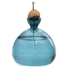 컬러 아보카도 수경 유리 화병 대형 MW0116, 블루