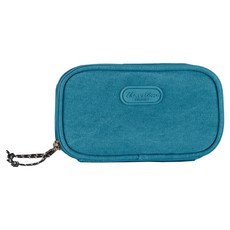 TRAVELON 雙層3C配件飾品收納包, 1個, TR359, 湖水綠