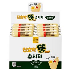 펫어스 강아지 단호박 뚱소시지 40p, 1.2kg, 1개, 닭고기