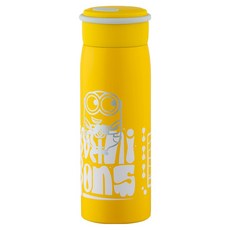 minions 小小兵 快樂拎拎杯 MN-KLB35, 1個, 黃色, 380ml