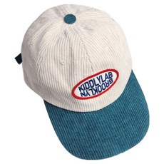 撞色燈芯絨帽 K-LAB