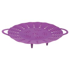 실리팟 실리콘 찜기받침 보라, 25.1cm, 1개