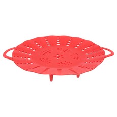 실리팟 프리미엄 찜기받침 레드, 25.1cm, 1개
