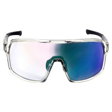 Silence S1 鏡面變色自行車護目鏡, 1個, 水晶色 + 金屬銀