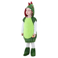 Kori Deer 可莉鹿 萬聖節兒童服裝 恐龍連身衣+鞋套
