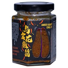 澎湖伯 魚香涎聯名款 烏金花椒醬, 170g, 1個
