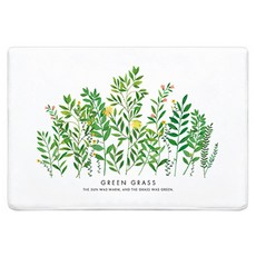 SANGSANG HOO 多用途設計地墊, 青草綠