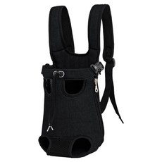 Carrying 寵物胸前背帶, 黑色, 1個