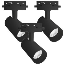 vittz COB 可變色聚光軌道燈 30W, 3個, 黑色