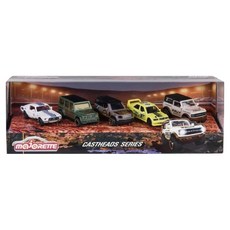maJORETTE 美捷輪 CastHeads 小汽車 5件組, 1套, 多色