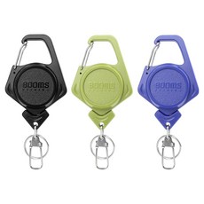 BOOMS FISHING XW80 別針伸縮扣 3件組 BACCXW807M03X, 1套, 混合顏色