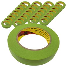 3M Scotch 3M 紙質遮蔽膠帶 淺綠色 24mm x 40m, 36個
