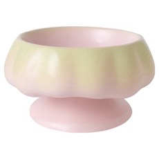 PASTEL PET 寵物粉彩漸層餐具, 1個, 粉紅色