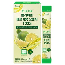 퍼니트 유기농 NFC 폴리페놀 베르가못 오렌지 착즙액 스틱 14p, 280g, 1개 식품/생수/음료 반품 최저가 9,310원