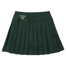 말본 여성용 울 플리츠 스커트