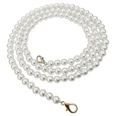 코히모 가방 리폼 진주 스트랩 체인 10mm x 110cm 5W0640, 1개