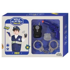 MY LITTLE TIGER 角色扮演警察套組, 1套, 混合顏色