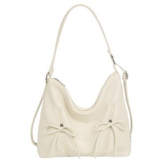 MDMS 蝴蝶結雙肩包, 白色