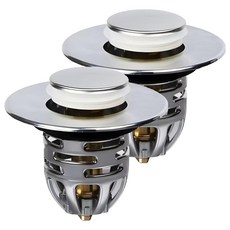 Goodsticks 浴室防臭洗手台排水塞 銅芯, 2個