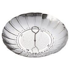 4BNK 304不鏽鋼折疊蒸盤, 1個, 26.2cm