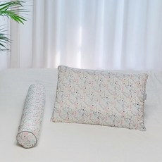 아띠블랑 유아용 인견 베개 + 바디필로우 2종 꿀잠 세트, 디노포레스트