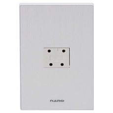 나노 아트2 SIMPLE 전화매입콘센트 4p 화이트, 1개