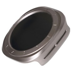 w9999 Galaxy Watch 防窺全覆蓋保護殼, 1個, 鈦灰色