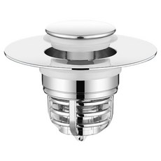 Goodsticks 浴室防臭洗手台排水塞 ABS型 銀色, 1個