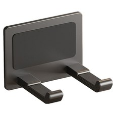 Solve Living飯店式高級免打孔吹風機整理架, 1個, 灰色