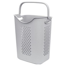 올유리빙 튼튼한 손잡이 멀티바구니, 그레이