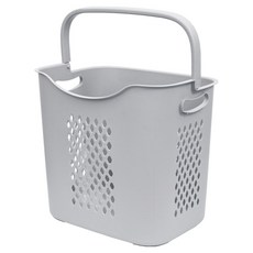 올유리빙 튼튼한 손잡이 멀티바구니, 그레이