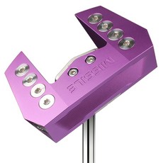 MISSILE GOLF 高爾夫 Zero Torque 推桿 紫羅蘭色 88cm(35吋), 2度