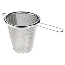 Three Snow 迷你掛鉤式濾茶器 6cm 銀色, 1個