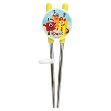 LE BARN 幼童用Numberblocks雙手矯正筷, 1個, 混色