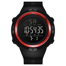 Soyo商會 多功能學生軍人防水運動手錶, 紅色, 1個