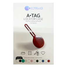 COTEetCI 哥特斯 A-Tag 吊飾保護套, 86002, 顏色隨機, 1個