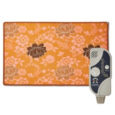 韓一醫療器 韓一醫療器 高級黃土溫熱熱敷墊 蓮花 中號 60 x 35 cm HI - 501G, 橘色