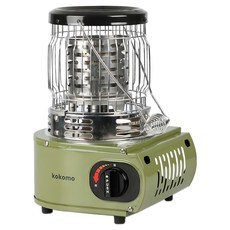 kokomo 卡式瓦斯取暖爐 綠色, 1個