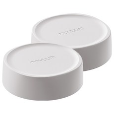 모윰 3세대 올인원 다용도 용기캡, 스노우 화이트, 2개