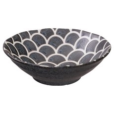 TOKYO DESIGN STUDIO 瓷製餐碗 14.5cm, 1個, 錦麟黑