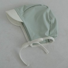 PEEKABOO 兒童果汁泳帽 遮陽泳帽, 薄荷綠, 1個