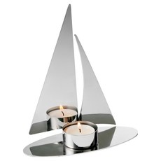 Philippi Regatta不鏽鋼燭台, 銀色