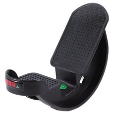 해삐정 발 마사지 발목 종아리 스트레칭 기구 레이싱 휠 사선 페달, 블랙